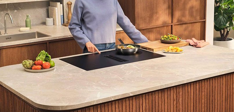 Wytrzymała i odporna powierzchnia SaphirMatt® w płytach Electrolux