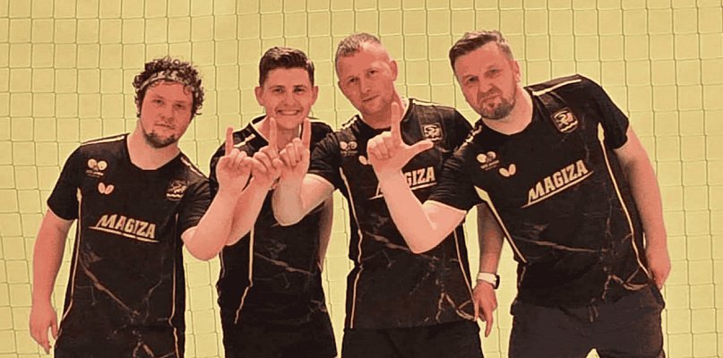 AWANS jest pewny. Tenisiści stołowi z Miastka zagrają w III lidze