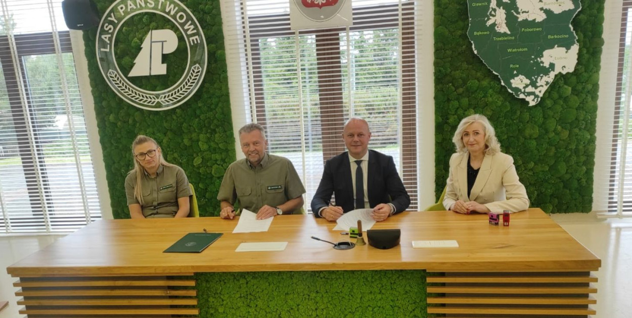 Lasy Państwowe przekażą ponad 1,1 mln zł na budowę nowej drogi do Cetynia