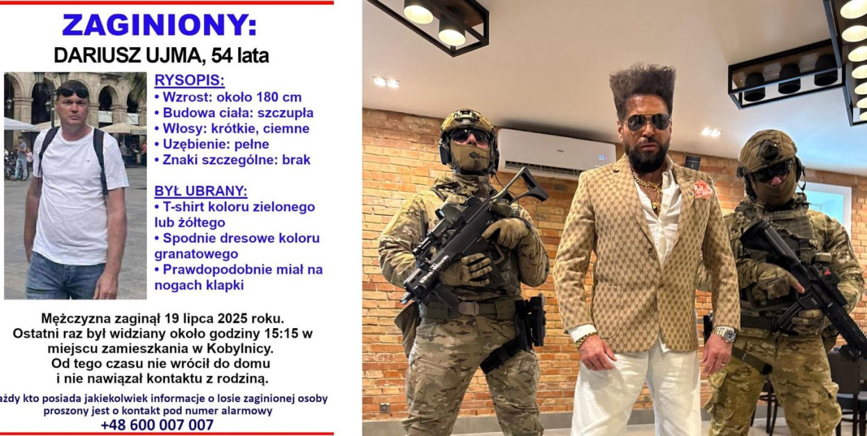 Biuro detektywistyczne Rutkowski zaangażowało się w poszukiwania Dariusza Ujmy