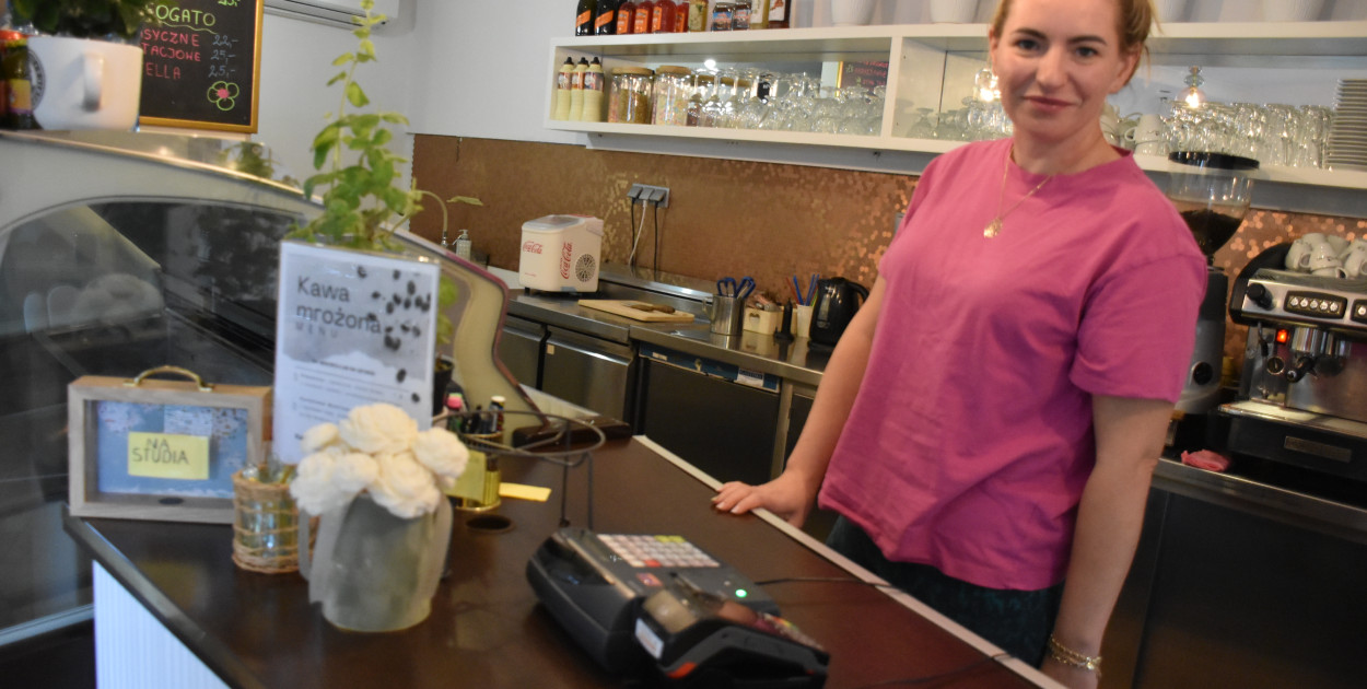 Paulina Turska, właścicielka lodziarni Lody Bari, krytykuje sposób przeprowadzenia kontroli przez izbę celno-skarbową na dożynkach w Trzebielinie