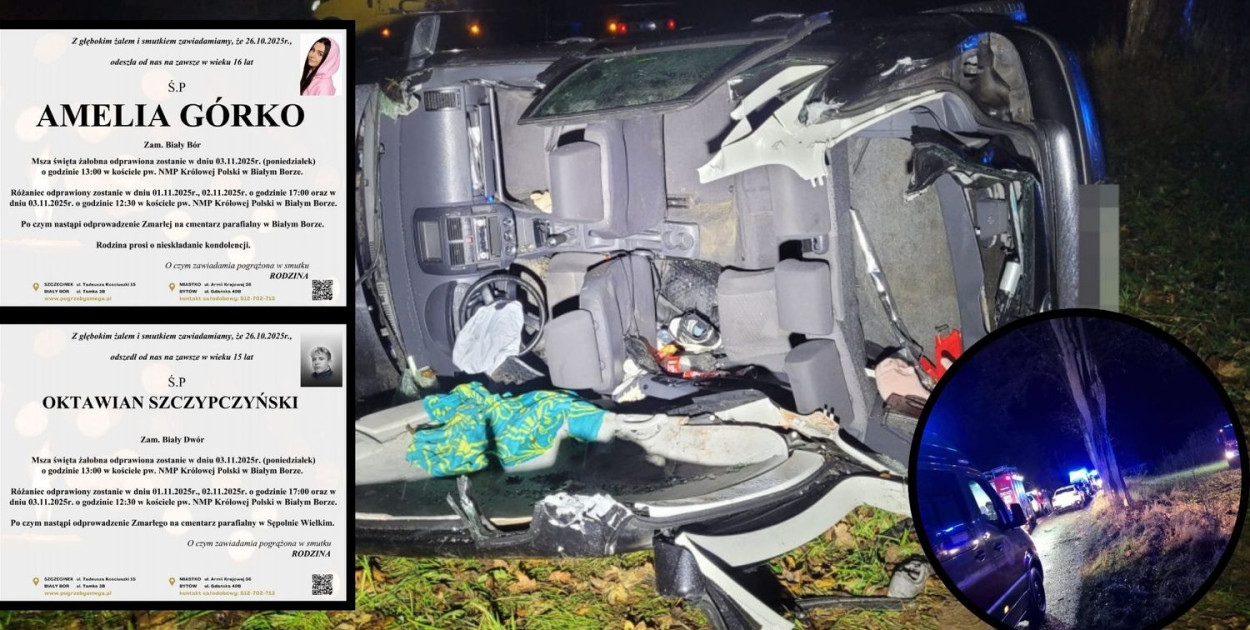Amelia i Oktawian zginęli w tragicznym wypadku