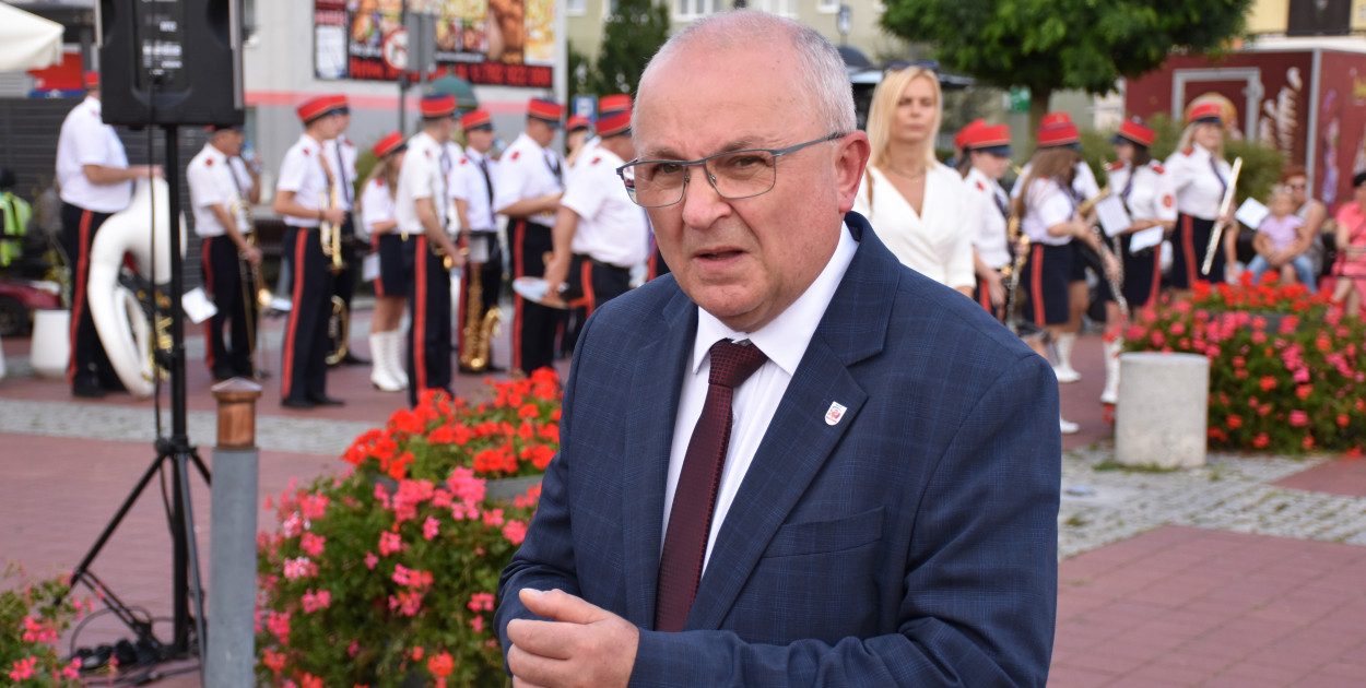 Burmistrz Miastka Jerzy Wójtowicz