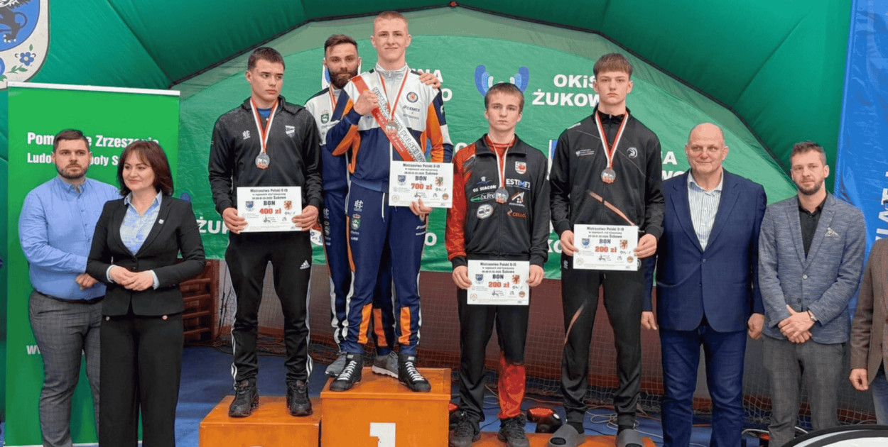 Mistrz Polski z Miastka! Trzy medale na krajowym czempionacie młodzików