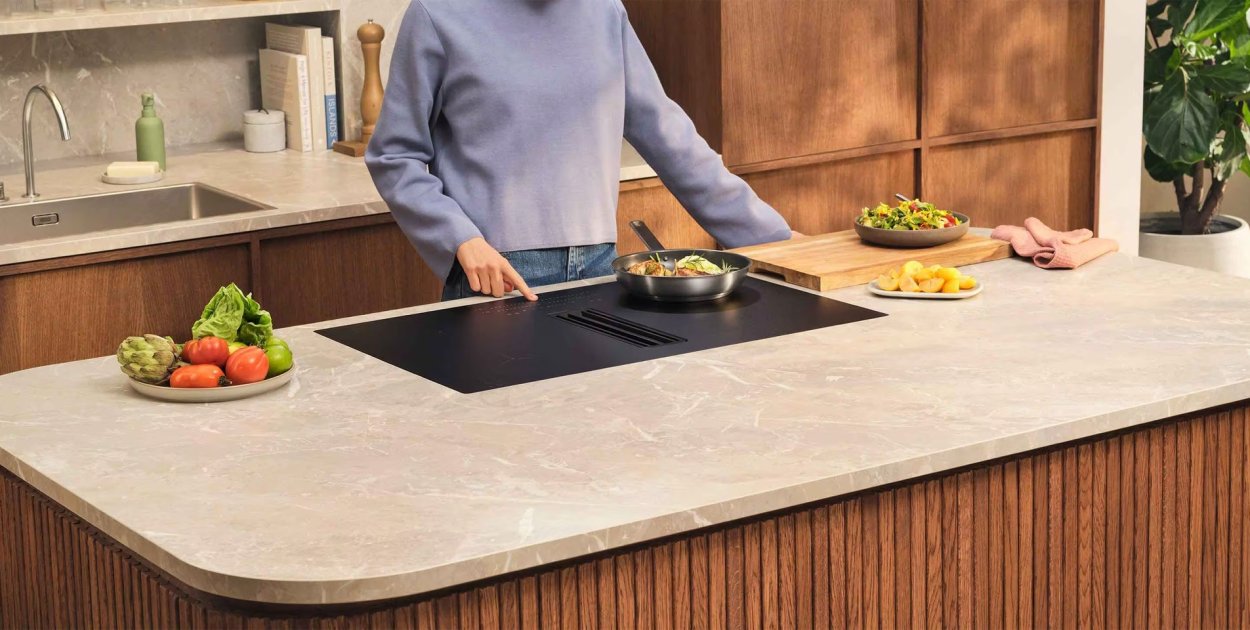 Wytrzymała i odporna powierzchnia SaphirMatt® w płytach Electrolux