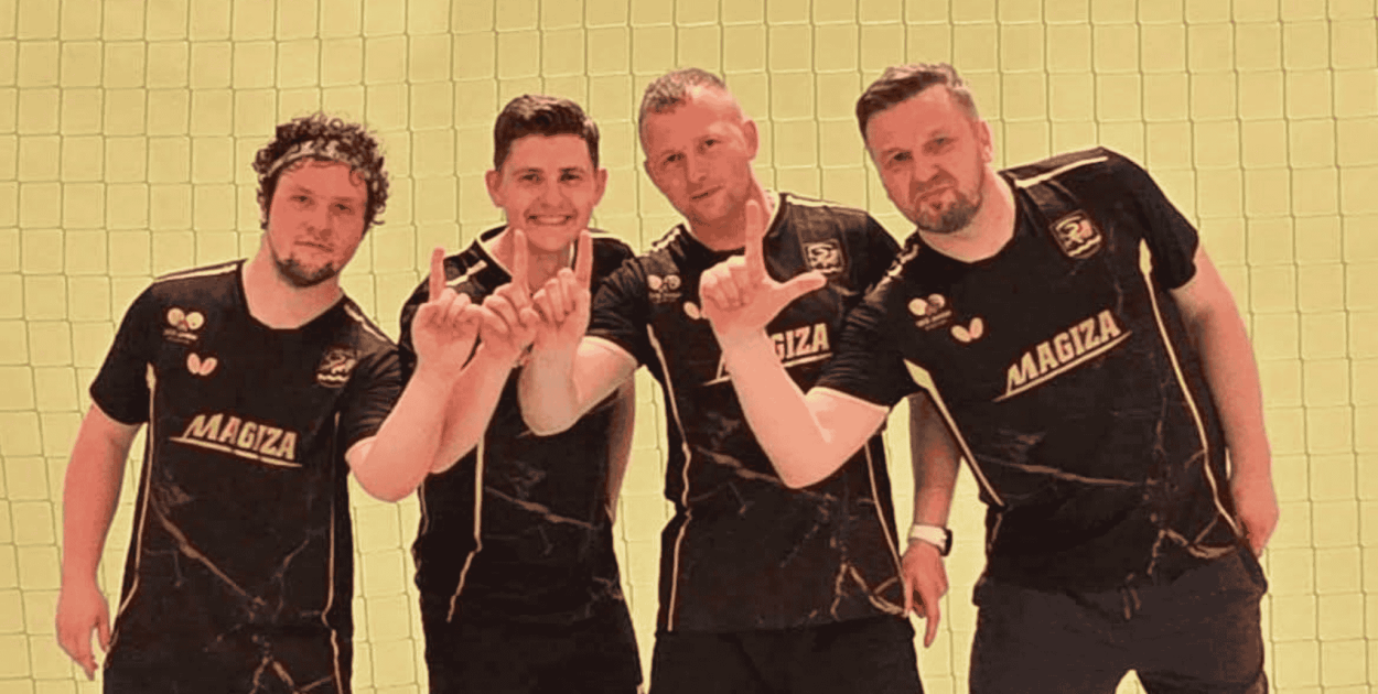 AWANS jest pewny. Tenisiści stołowi z Miastka zagrają w III lidze